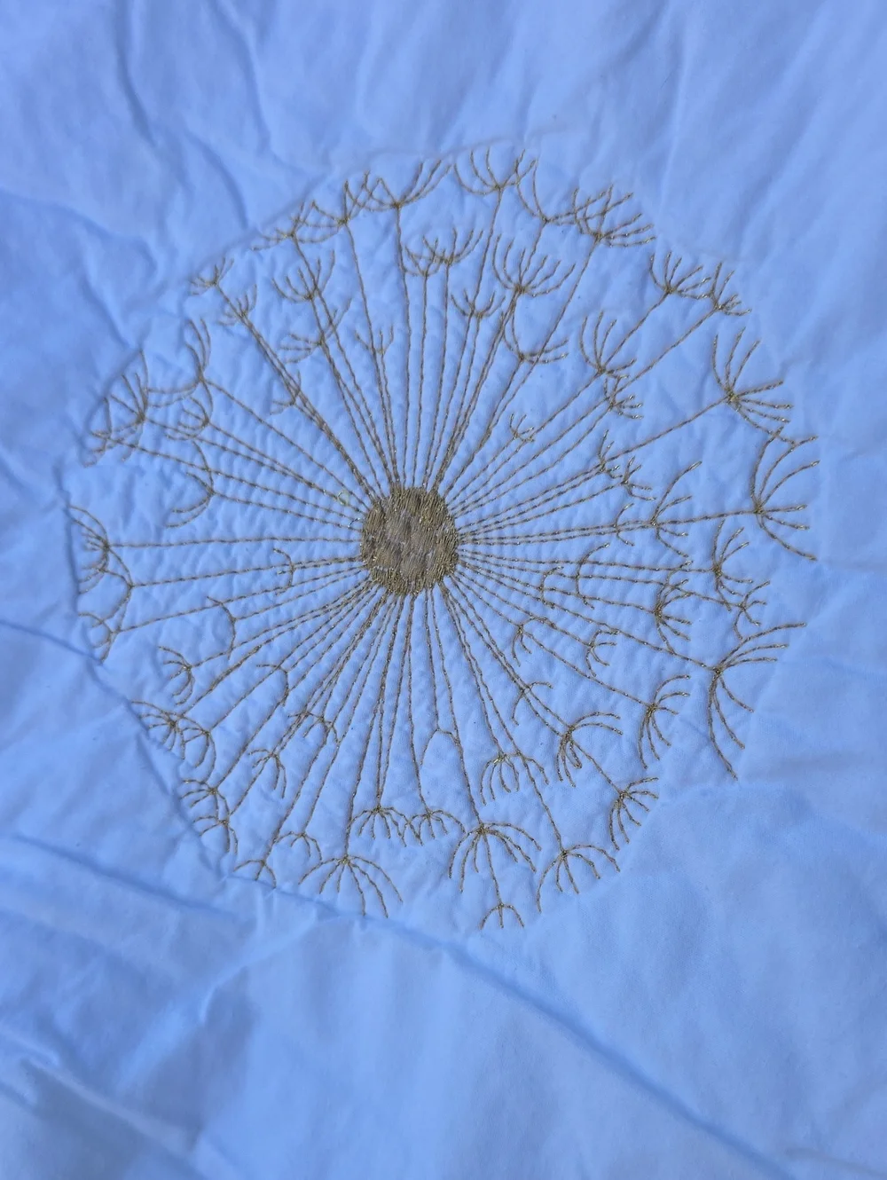Levtex Embroidered Dandelion Crib Set
